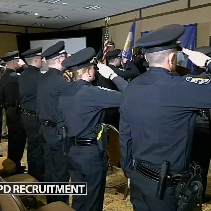 Louisville's police department sees surge in recruitment with largest class since 2019